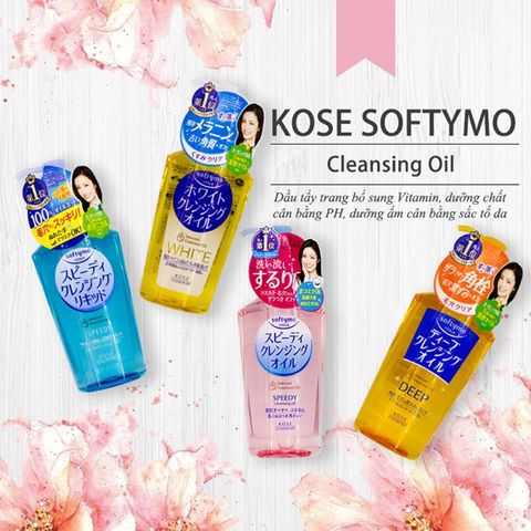 Dầu Tẩy Trang Kose Softymo Cleangsing Oil Nhật Bản 230ml