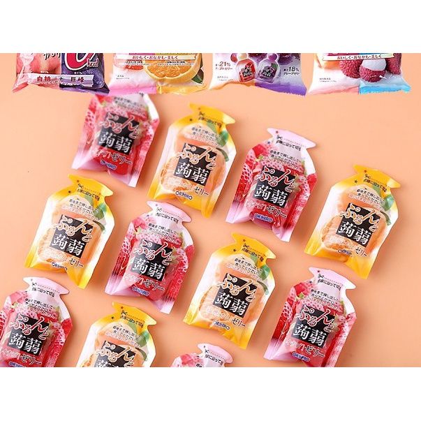 Thạch Trái Cây Nhiều Vị Orihiro Nhật Bản - 240Gr Date 5/2023