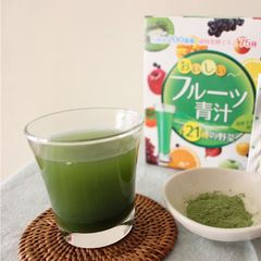 [Bột Trái Cây] Bột Lá Đại Mạch Non , Rau Xanh Và Trái Cây Yuwa - Thải Độc Cơ Thể, Làm Đẹp Da, Chống Lão Hóa