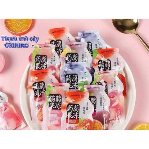 Thạch Trái Cây Nhiều Vị Orihiro Nhật Bản - 240Gr Date 5/2023