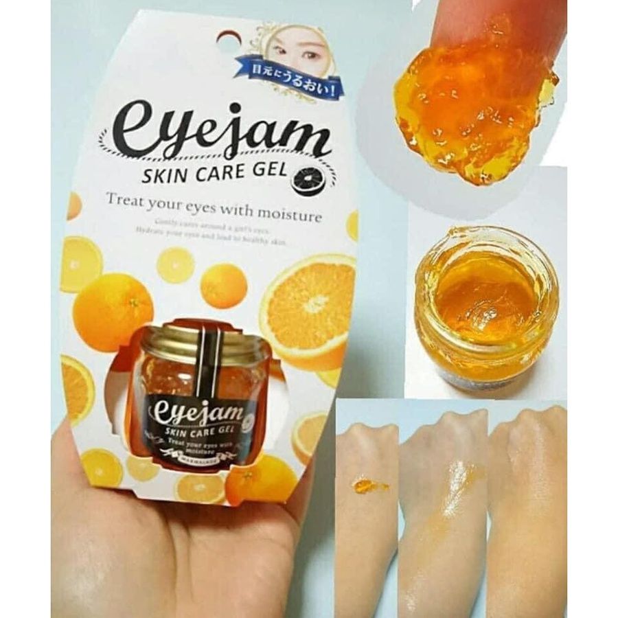 [Kem Dưỡng Mắt] Eyejam Skin Care Gel Nhật Bản Làm Đầy Vùng Da Mắt Bị Trũng, Cung Cấp Độ Ẩm, Làm Sáng Quầng Thâm 35g
