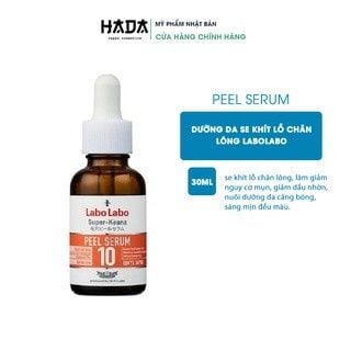 Peel serum se khít lỗ chân lông Labo Labo 30 ML - Nhật Bản