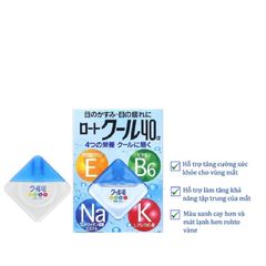 Nhỏ Mắt Nhật Bản ROHTO 12ml