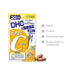 [Vitamin C] Viên Uống DHC tăng đề kháng, chống lão hoá và sáng mịn da, 30 ngày - 60 Viên