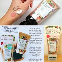 Sữa Rữa Mặt Thảo Mộc BOTANICAL MARCHE Làm Se Khít Lỗ Chân Lông, Dưỡng Ẩm, Trắng Da, Mọi Loại Da 130g