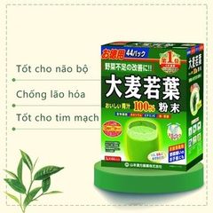 Bột Lúa Non Nguyên Chất Tăng Dinh Dưỡng, Giúp Da Đẹp 44 Gói Nhật Bản