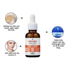 Peel serum se khít lỗ chân lông Labo Labo 30 ML - Nhật Bản