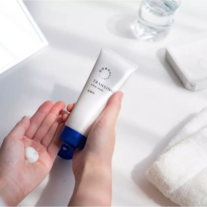 Sữa Rữa Mặt Transino Dưỡng Trắng, Giảm Thâm Nám, Tàn Nhang Nhật Bản 100g