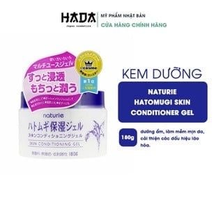 Kem Dưỡng Dưỡng Ẩm Sáng Da Naturie Hatomugi Skin Conditioner Gel 180Gr