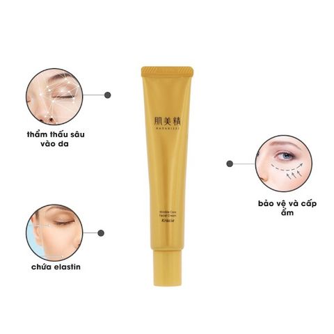 Kem Chống Nhăn Vùng Mắt Kracie Hadabisei Wrinkle Facial 30g