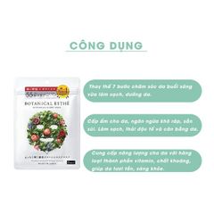 Mặt Nạ Thảo Mộc Botanical Esthe 5 Miếng Nhật Bản.