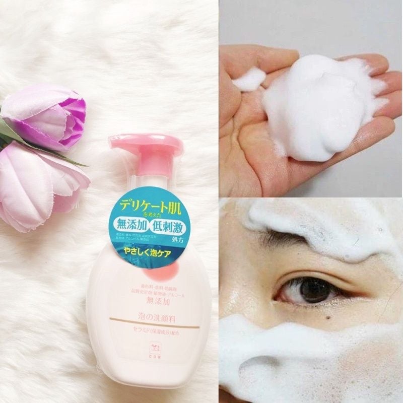 Sữa Rửa Mặt Bọt Mịn Cow Nhật Bản Nhẹ Dịu Da Nhạy Cảm - Chai 200ml