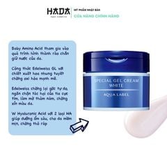 Kem Dưỡng Trắng Da, Dưỡng Ẩm Shiseido Aqualabel 5 trong 1 90g