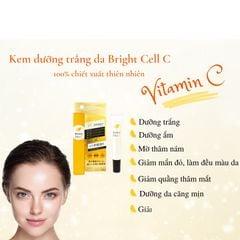 Kem Dưỡng Bright Cell C Trắng Da Nhật Bản 20g - Brain Cosmo