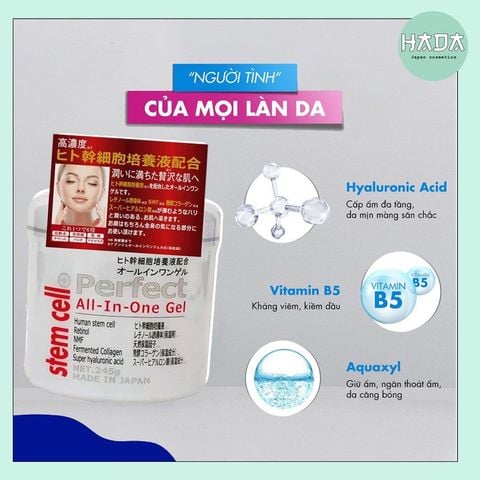 Gel Dưỡng Trắng Da NMN Nhật Bản 245G - Gel Chống Lão Hóa