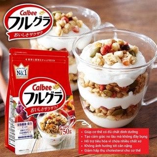 Ngũ Cốc Hoa Quả Sấy Khô Calbee Nội Địa Nhật Bản , 750g