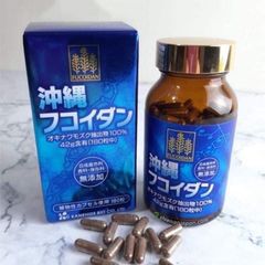 Viên Uống Ngừa Ung Thư Okinawa Fucoidan Nhật Bản 180 Viên