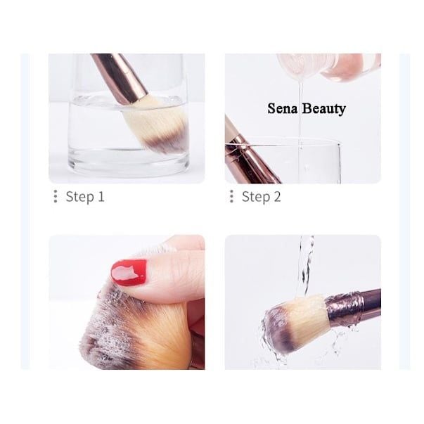 Nước Rửa Cọ Mút Trang Điểm Daiso Make Brush Cleaner - 150ml
