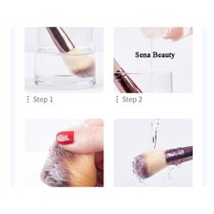 Nước Rửa Cọ Mút Trang Điểm Daiso Make Brush Cleaner - 150ml