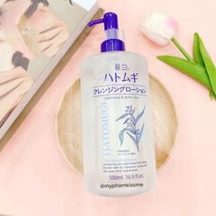Nước Tẩy Trang Hatomugi Cleansing & Pore Clear Nhật Bản Làm Sạch Lớp Trang Điểm, Bụi Bẩn 500ML