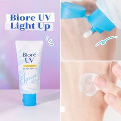 Kem chống nắng toàn thân và Mặt Biore UV Aqua Rich Watery Essence/ProTect Lotion/ Gel SPF 50+/ PA++++ 50g/70ml