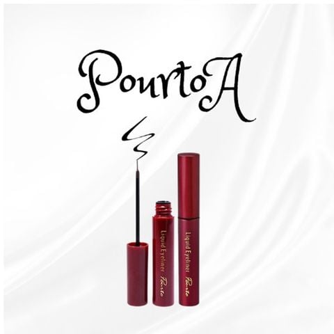 Bút Kẻ Mắt Nước Liquid Eyeliner Chống Trôi Do Mồ Hôi Và Nước Mắt Pourto A