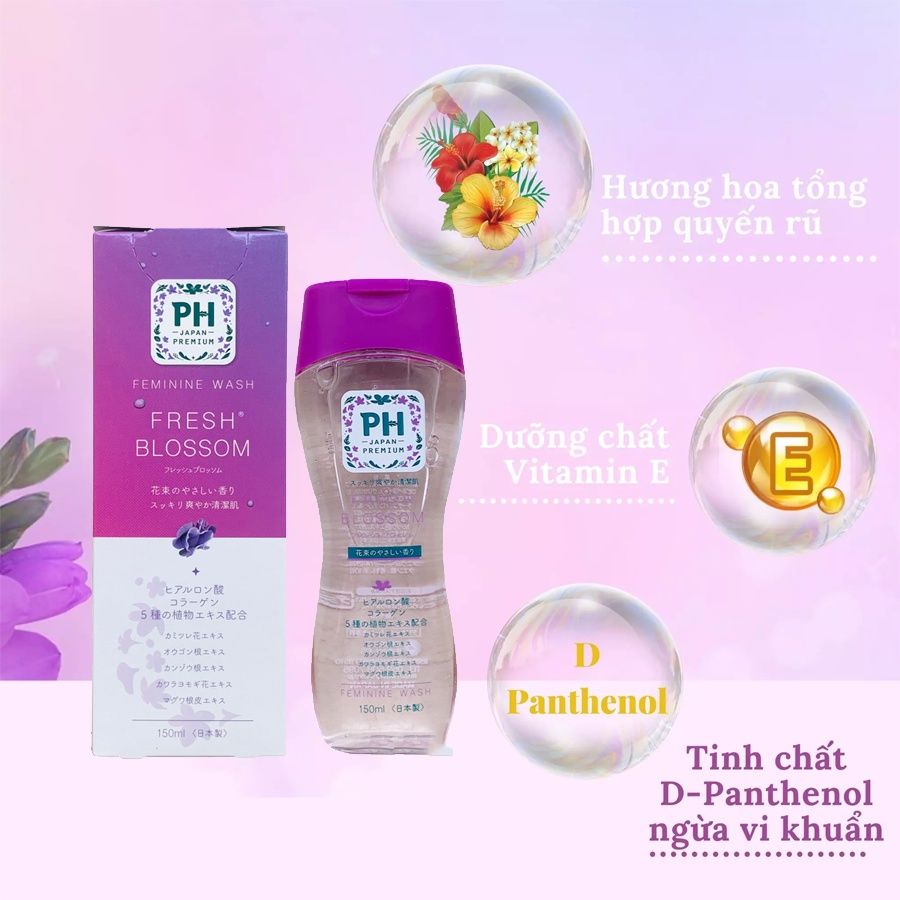 [Dung dịch vệ sinh phụ nữ] PH Japan Premium 150ml