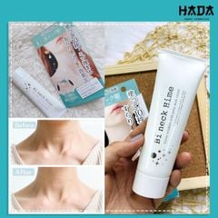 Kem Xóa Nhăn  Cổ Và Dưỡng Trắng Himecoto Nhật Bản 40g