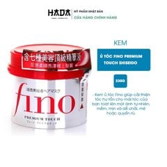 Kem Ủ Tóc FINO Shiseido Premium Touch Tóc Suôn Mượt 230g