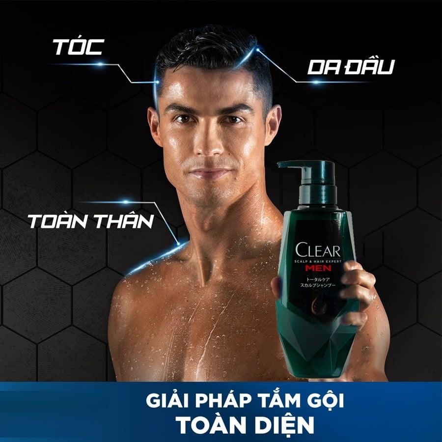 Dầu gội sạch gàu Clear Nhật Bản Scalp & Hair Expert dành cho nam 350ml