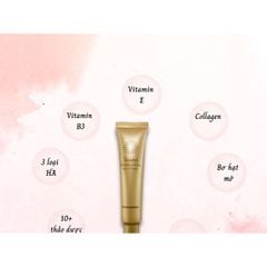 Kem Dưỡng Da Vùng Mắt Toami Wrinkless White Eye Cream 15G
