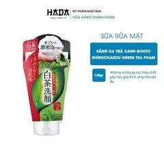 Sữa Rửa Mặt Trà Xanh Rohto Shirochasou Nhật Bản 120Gr