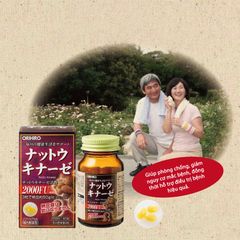 Viên Uống Hỗ Trợ Chống Tai Biến Orihiro Nattokinase 2000FU 60 Viên