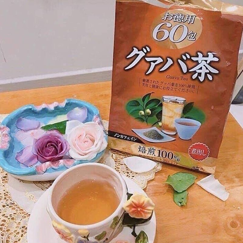 Trà Ổi Hỗ Trợ Giảm Cân Orihiro Nhật Bản (Gói 60 túi)
