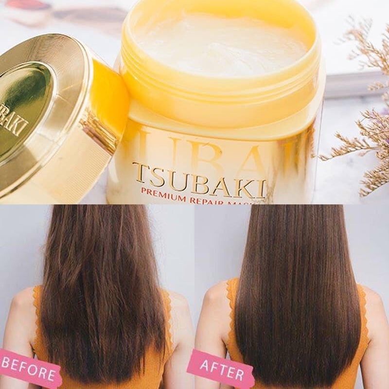 Kem Ủ Tóc Phục Hồi Tóc Hư Tổn Shiseido Tsubaki Premium Repair Mask Nhật Bản 180g