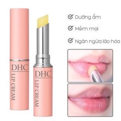 Son Dưỡng Môi DHC Không Màu Làm Mờ Và Giảm Thâm Nhật Bản DHC Lip Cream 1,5g