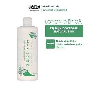 Nước Hoa Hồng Chiết Xuất Diếp Cá Dokudami 500ml Nhật Bản