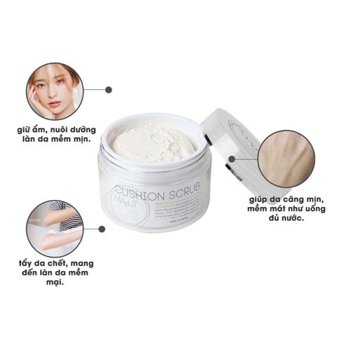 Kem Ủ Trắng, Tẩy Tế Bào Chết Toàn Thân Hữu Cơ MAPUTI Nhật Bản 150g