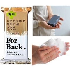 [Xà Bông Giảm Mụn Lưng] For Back Soap 135 Gr- Nhật Bản