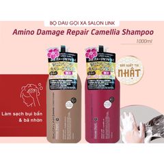Dầu Gội Xả Salon Link Amino Chiếc Xuất Hoa Trà 1000ml- Nhật Bản