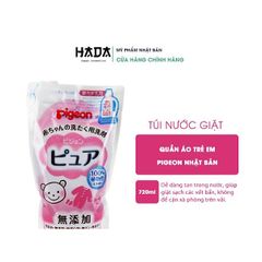 Nước Giặt Quần Áo Trẻ Em Pigeo Nhật Bản - Túi 720Ml