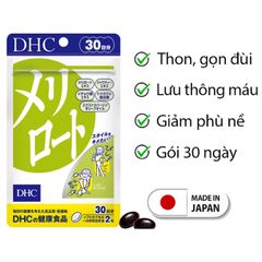 Thực Phẩm Bảo Vệ Sức Khỏe Dhc Melilot Thon Gọn Bắp Tay Đùi, Giảm Mỡ Đùi