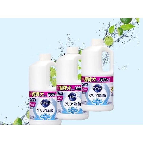 [Nước Rửa Chén] Kao Đậm Đặc Nhật Bản 1380 ML