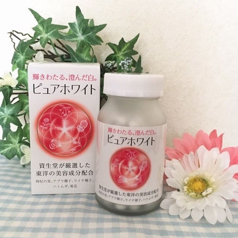 Viên Uống Trị Nám Trắng Da Pure White SHISEIDO 240 Viên Nhật Bản