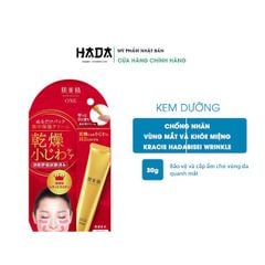 Kem Chống Nhăn Vùng Mắt Kracie Hadabisei Wrinkle Facial 30g