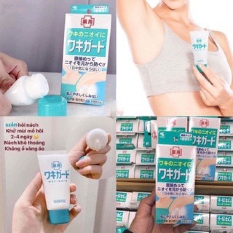 Lăn Gel Khử Mùi , Đặc Trị Hôi Nách KOBAYASHI Nhật Bản 50g