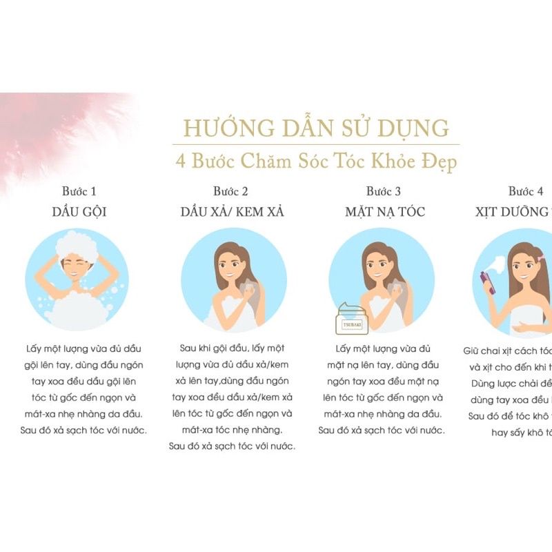 Kem Ủ Tóc Phục Hồi Tóc Hư Tổn Shiseido Tsubaki Premium Repair Mask Nhật Bản 180g