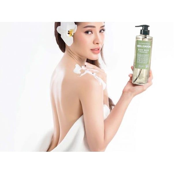 Sữa Tắm Nước Hoa Dưỡng Mềm Mịn Da Mellsavon Nhật Bản- 480ml