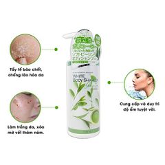 Sữa Tắm Trắng Da Manis Dưỡng Trắng Da White Body Shampoo Nhật Bản - 450ml