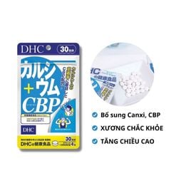 Thực Phẩm Bảo Vệ Sức Khỏe Viên Uống DHC Bổ Sung Canxi Calcium + CBP